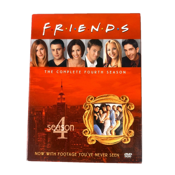 Warner Bros. Other - FRIENDS The Complete Fourth 4th Season 4 Disc DVD Set #V136